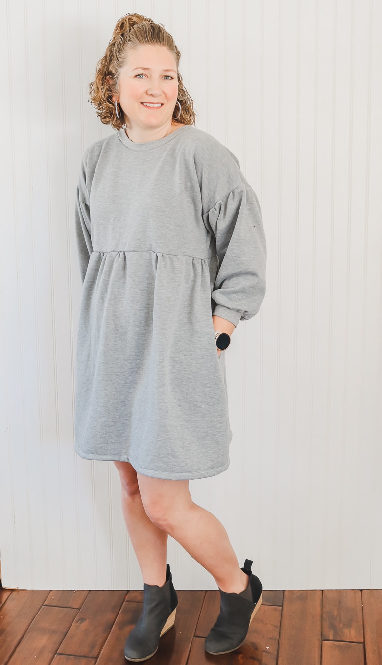 dress free sewing pattern and tutorial