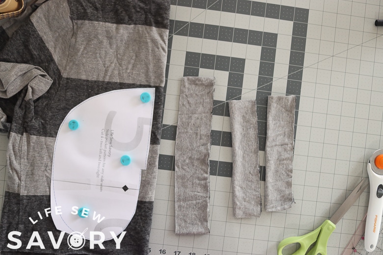 reusing a shirt for fabric