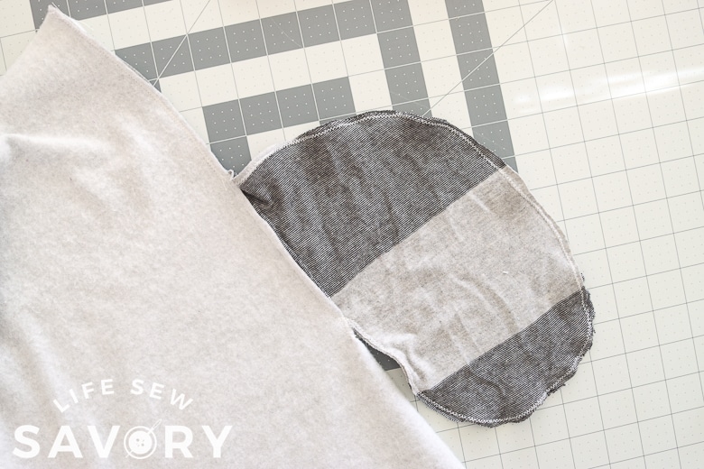 sew around pocket