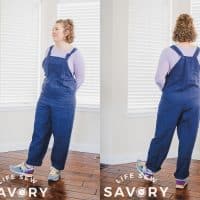 sew a jumpsuit with this free sewing pattern