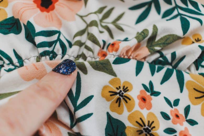 pick out gathering stitches