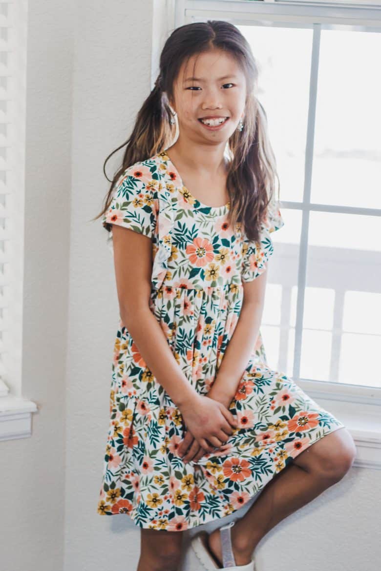 how to sew a tee shirt dress