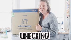 Brother Airflow3000 unboxing unboxing borther airflow3000 video and my favorite features