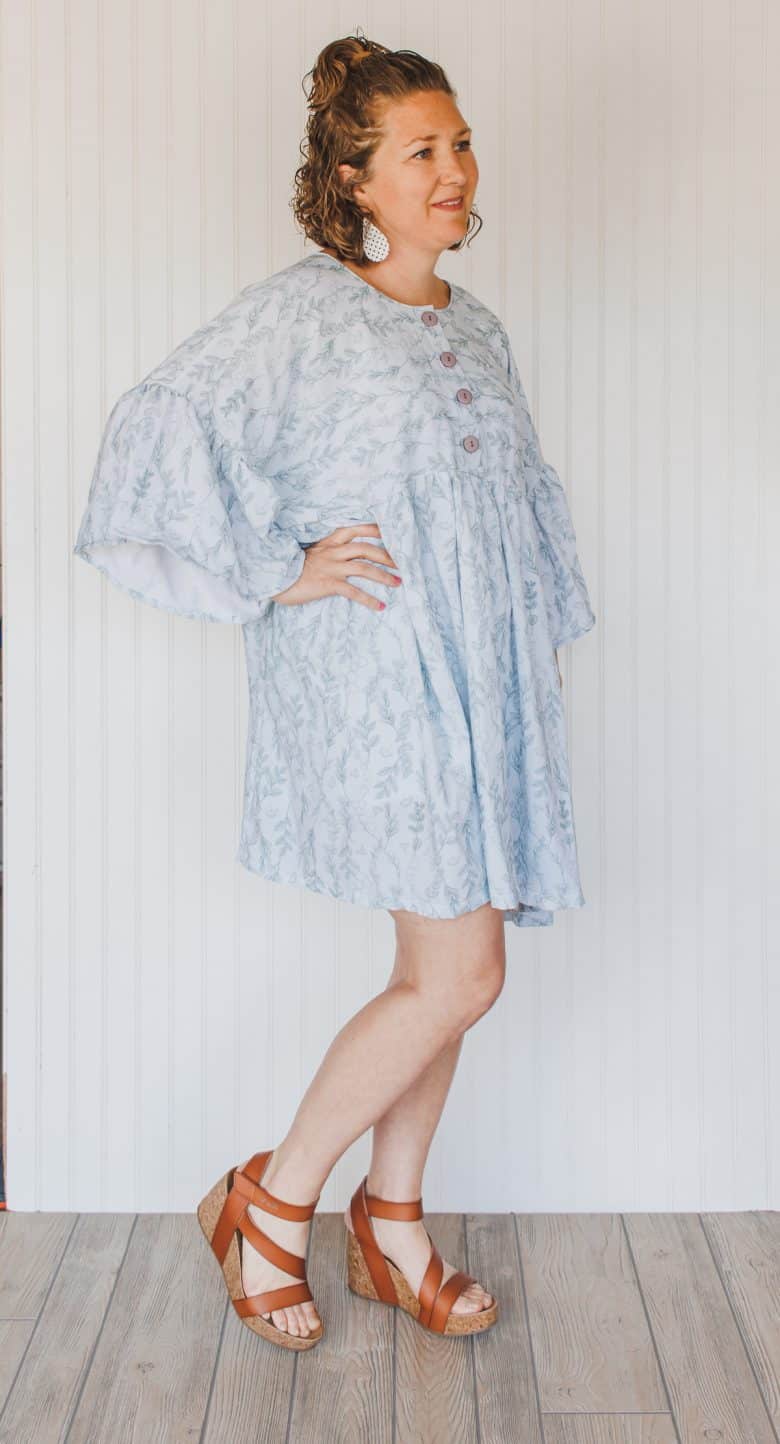 printable dress free sewing pattern