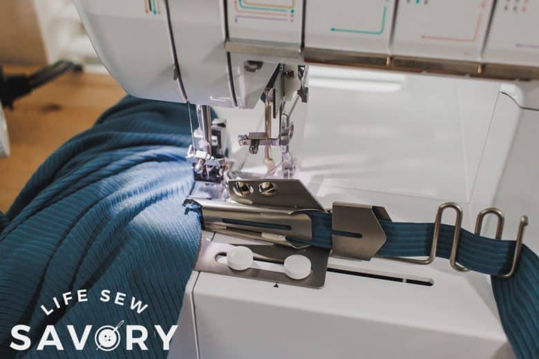 binding with cover stitch