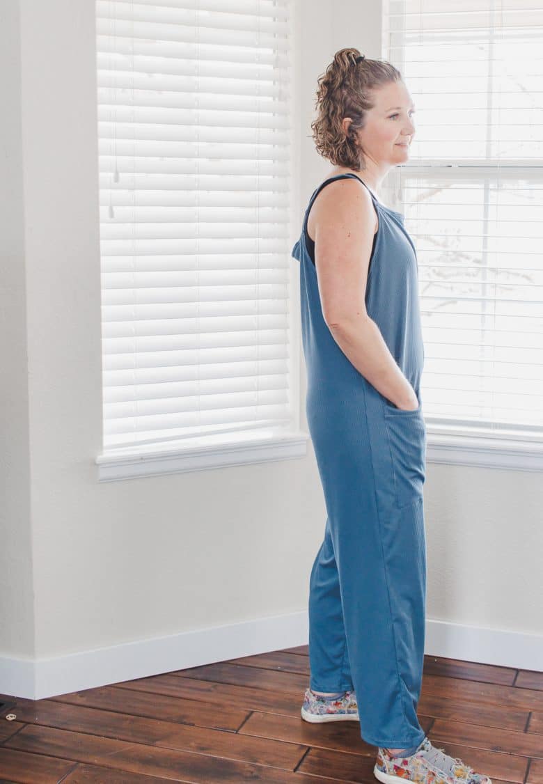 super simple knit romper pattern and tutorial
