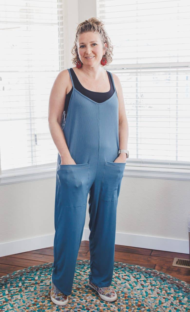vinal knit romper diy sewing tutorial and free pdf pattern