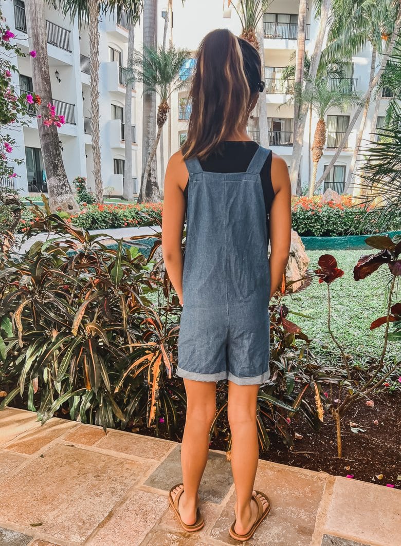 jumpsuit with shorts