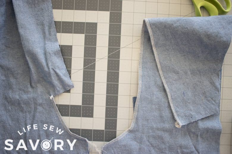 sew curved crotch seams