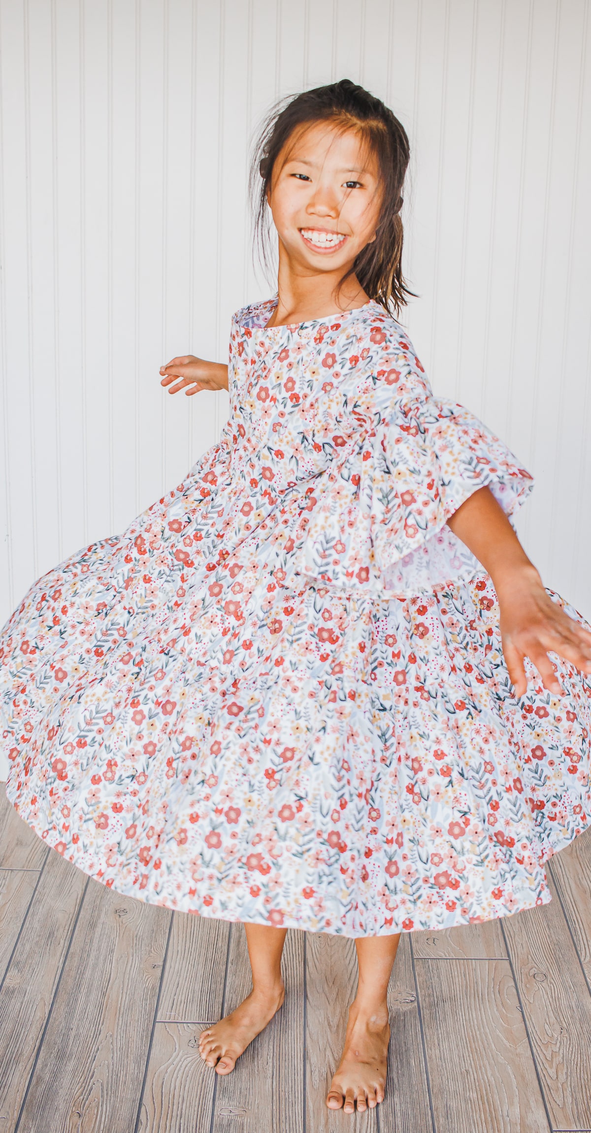 Ruffled Robe Pattern All the Ruffles Free Dress Pattern - Life Sew Savory