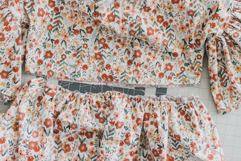 gather skirt to match the top