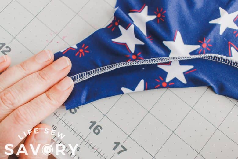 sew binding on neckline