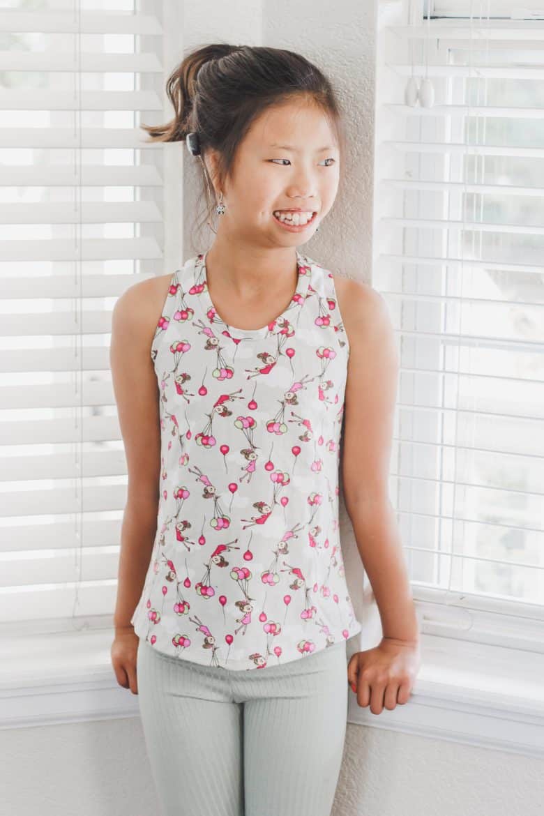 cute summer tank with racerback