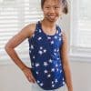 free tank pattern for racerback style top