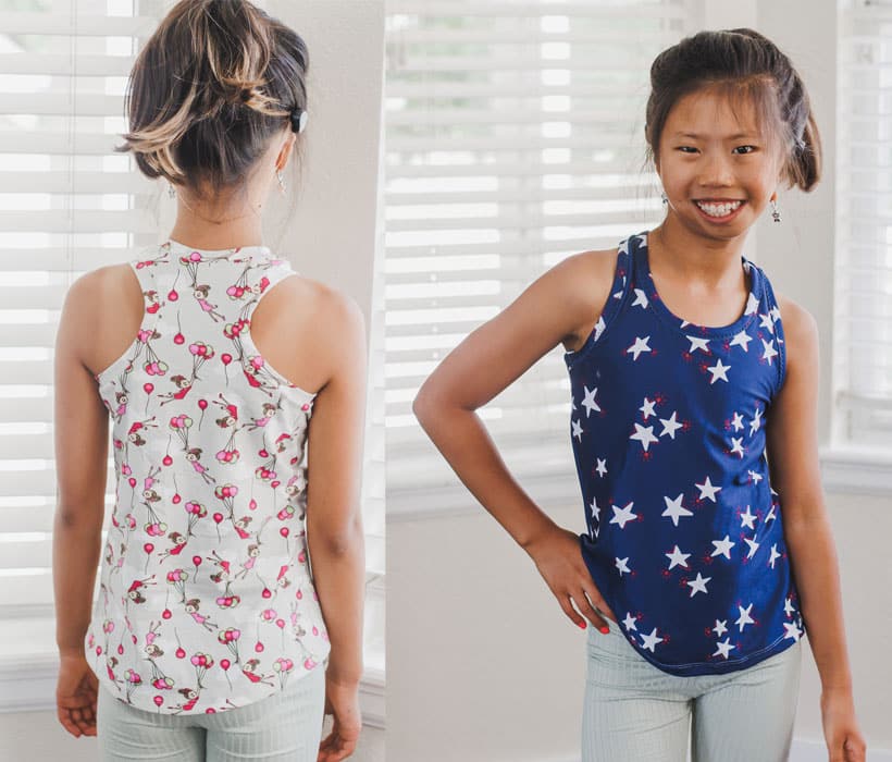how to sew a tank top and free pdf pattern