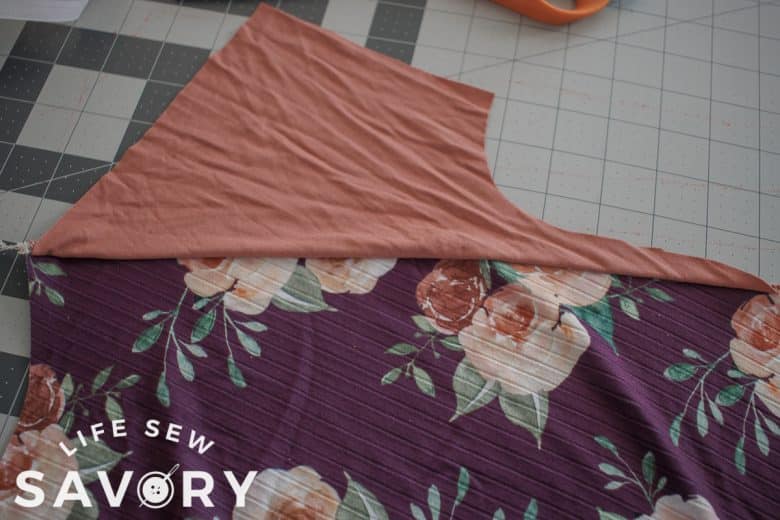 top stitch if desired