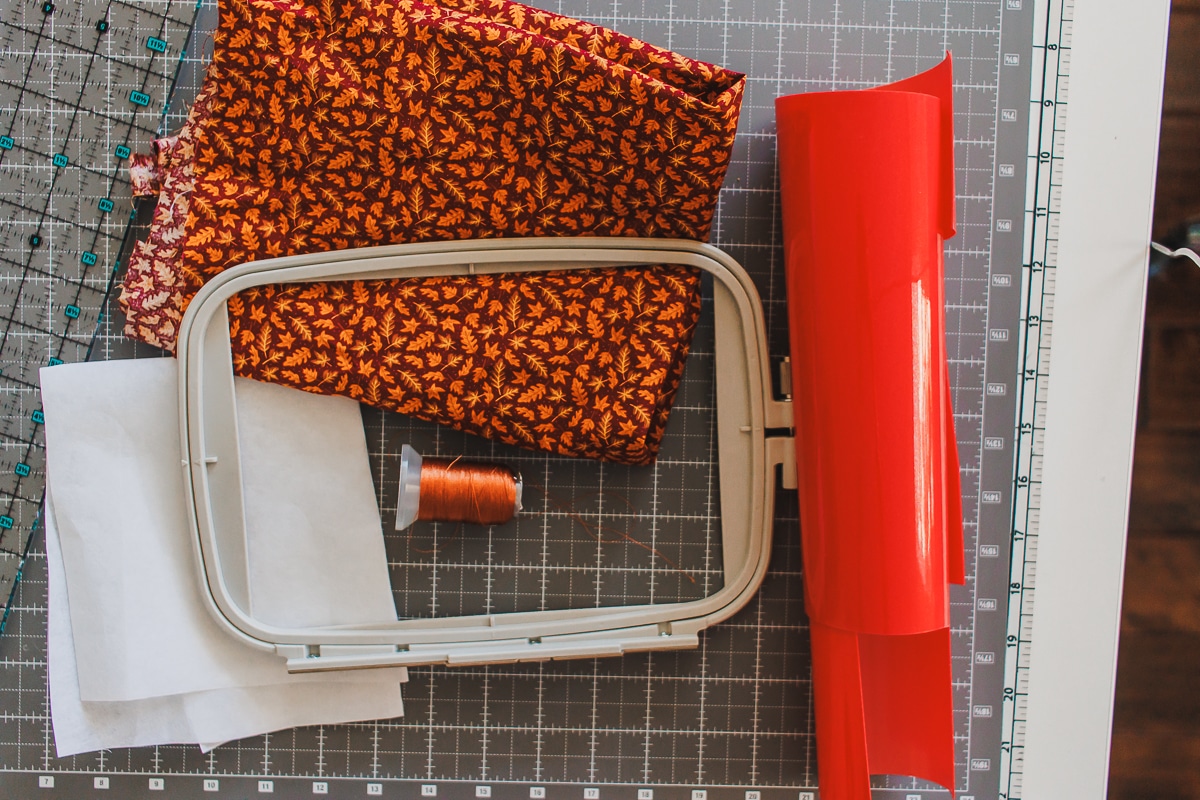 supplies for embroidery on vinyl