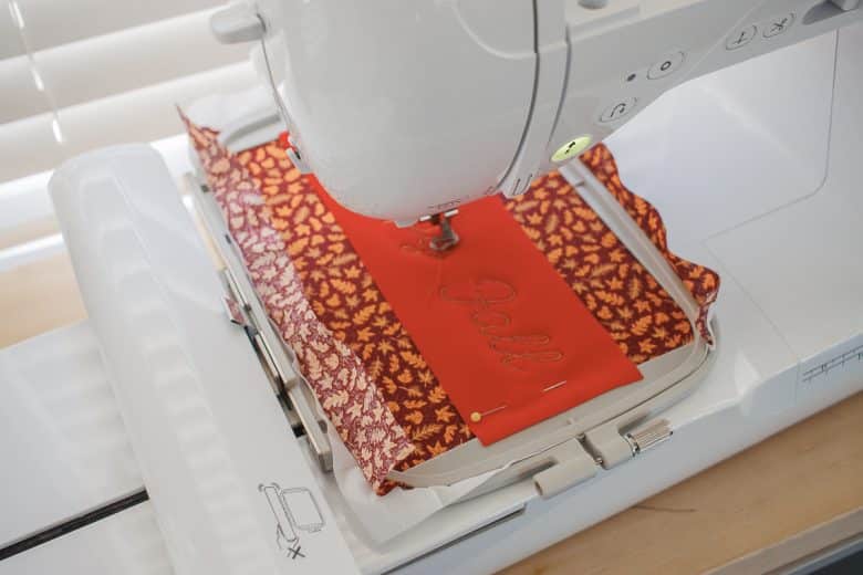 embroidery on heat transfer vinyl