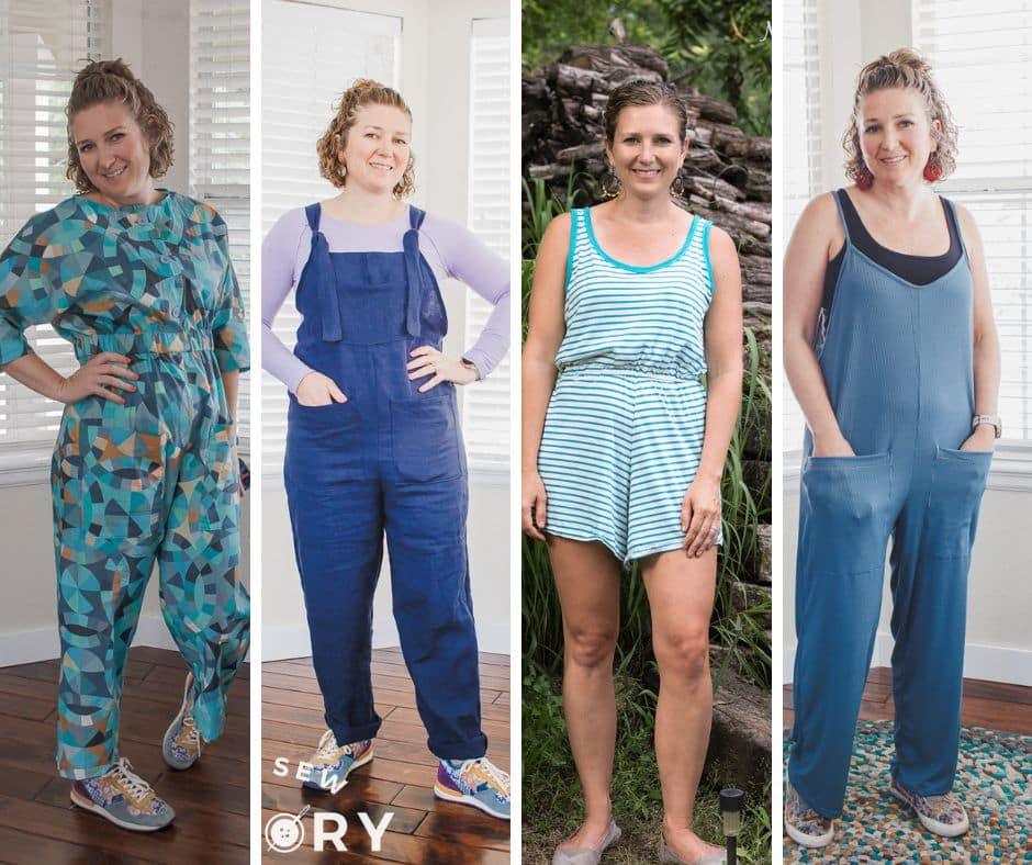Sewing Patterns- Womens rompers and jumpsuits