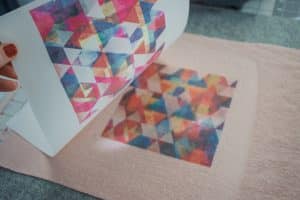 How to use the Brother Sublimation Printer - for fabric sublimation printer puts beautiful color on fabric