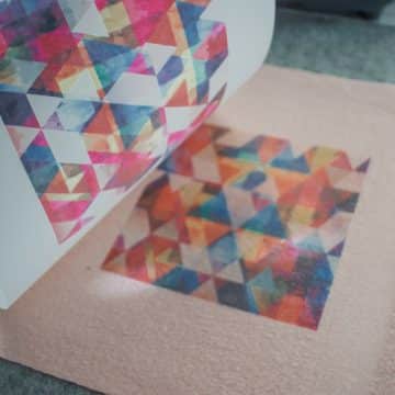sublimation printer puts beautiful color on fabric