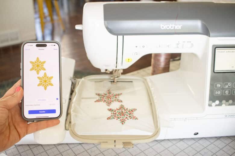 crochet like ornaments on your embroidery machine
