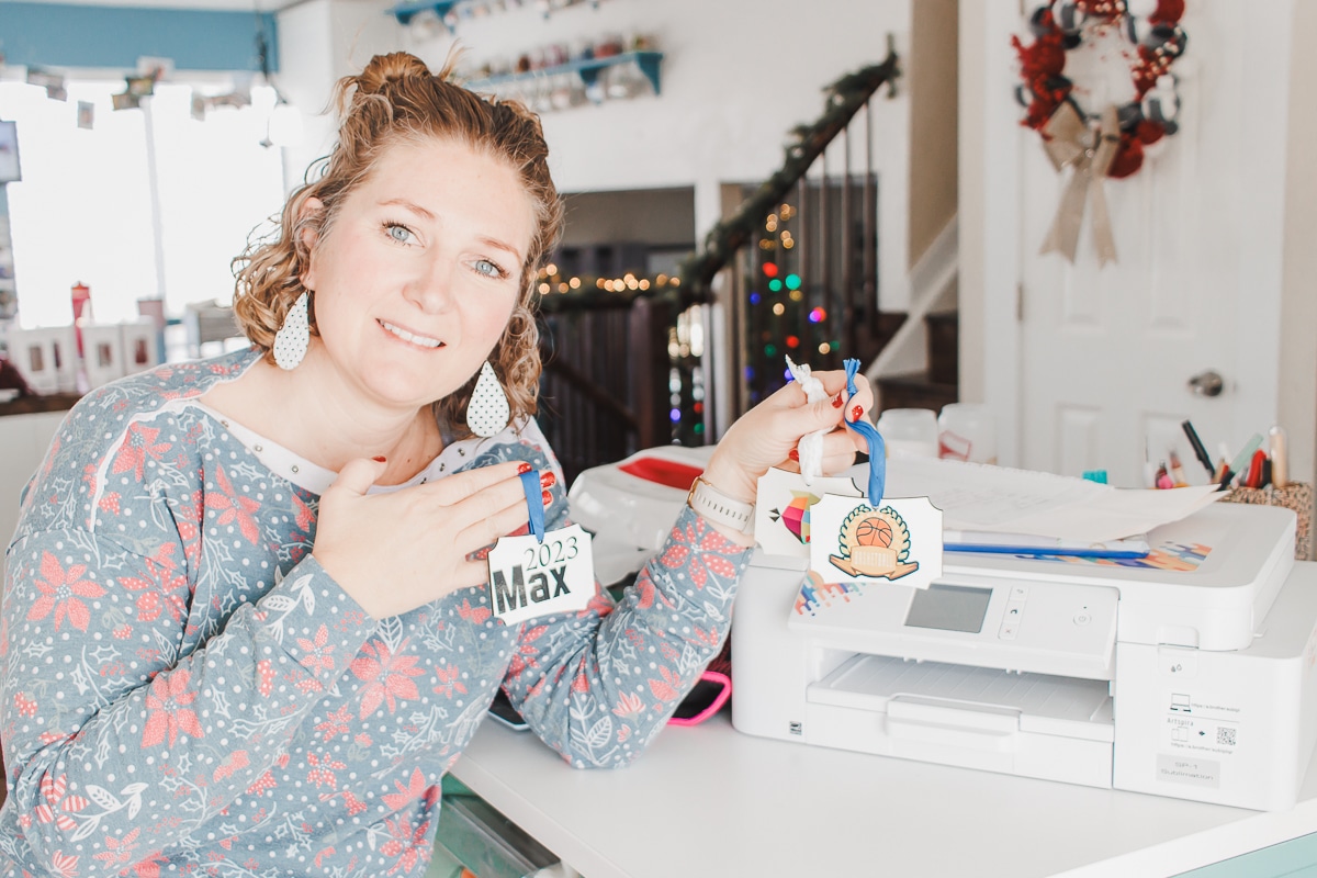 easy sublimation ornaments for Christmas