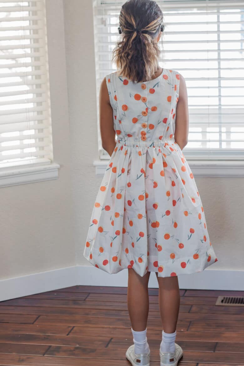 back of dress photo and view