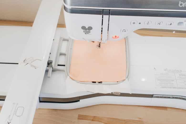 get set up for embroidery