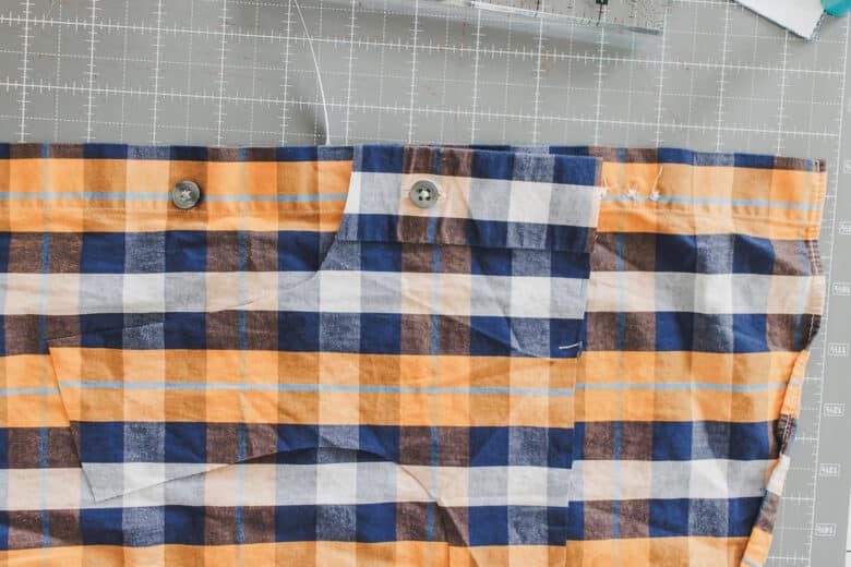 cut one side using the first as a pattern