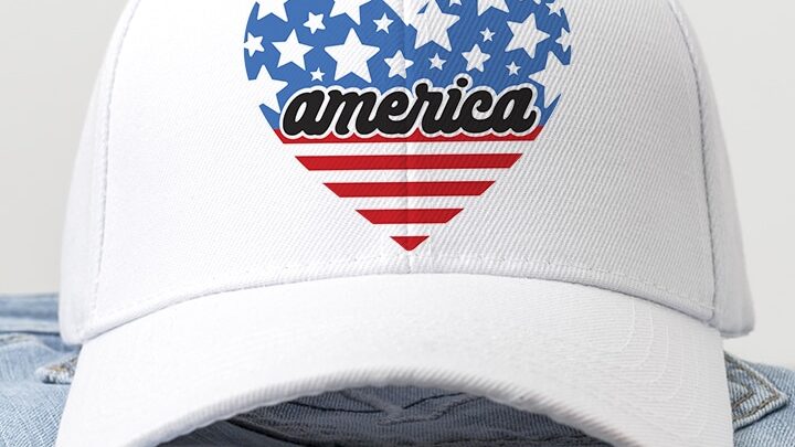 Image for America Heart Flag