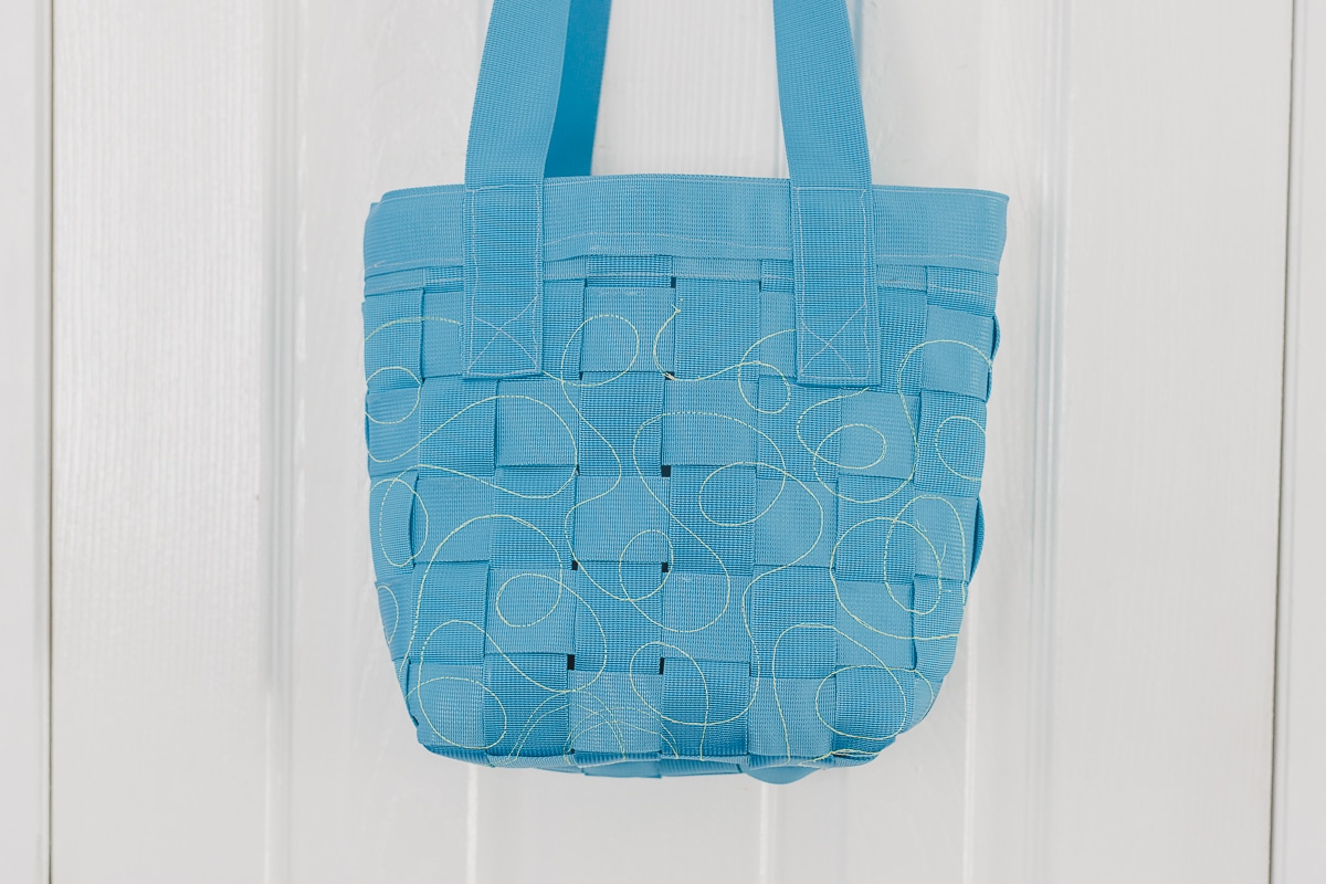 tote bag made from nylon webbing