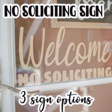 no soliciting signs - three options free svg files