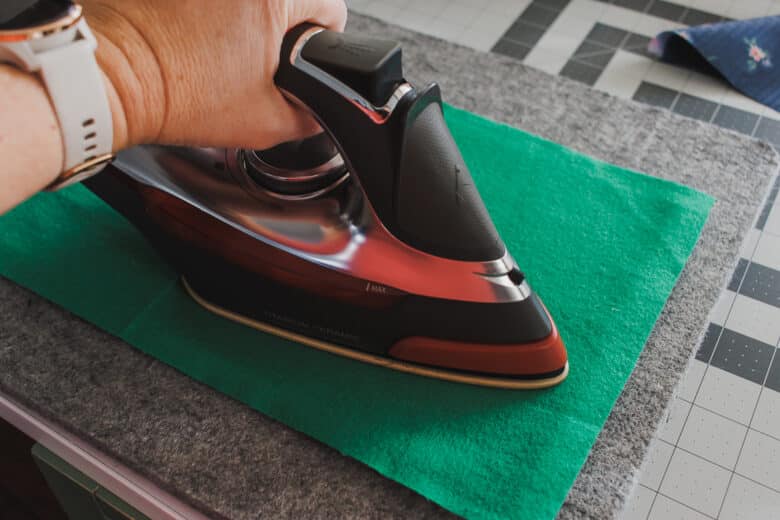 fuse foam to fabric