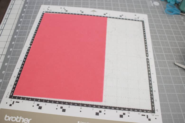 one full sheet of felt for larger letters