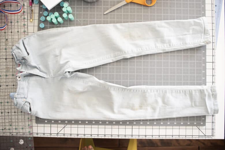 dirty jeans