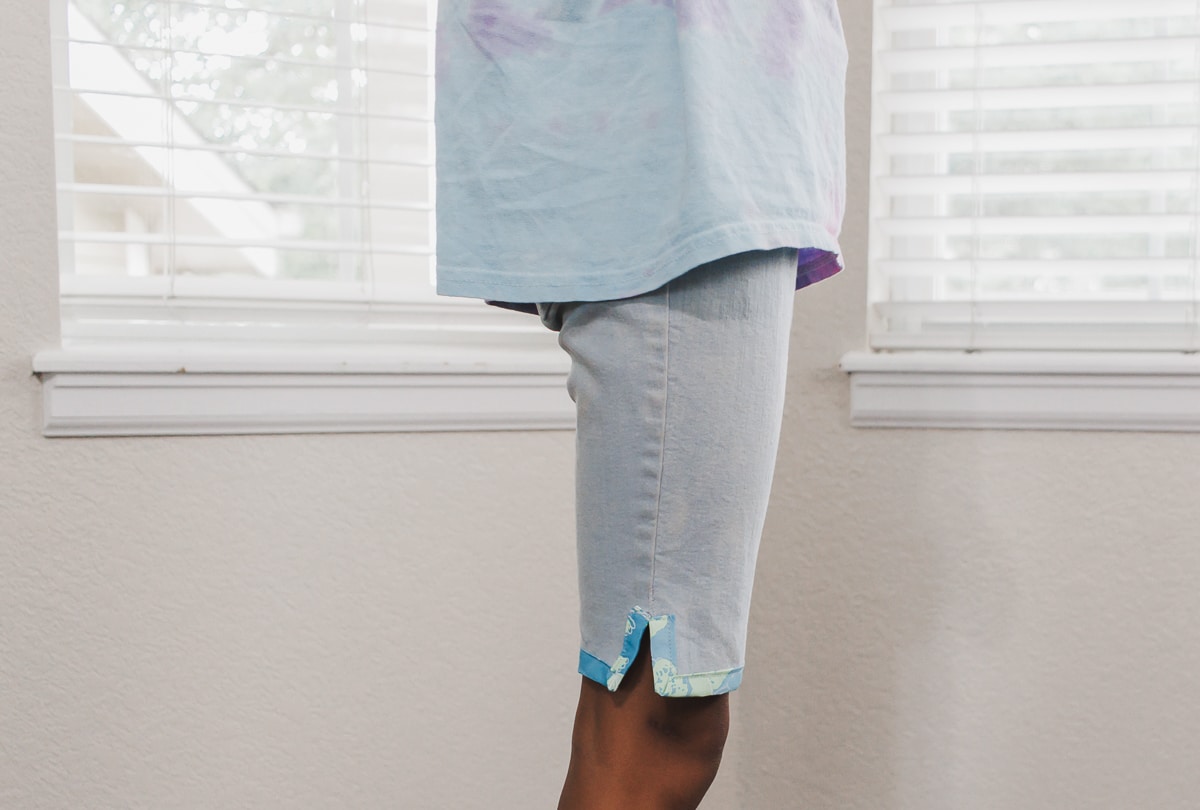 jeans to shorts tutorial