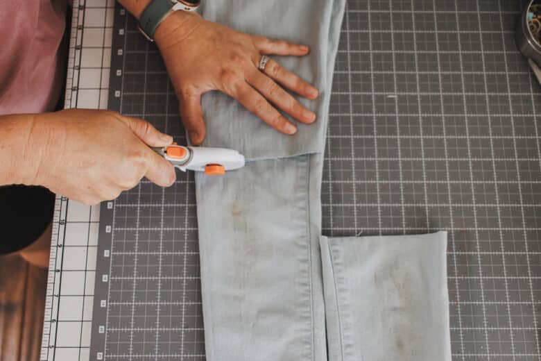 use first cut to measure the second