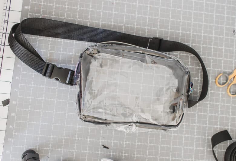 clear cross body stadium bag