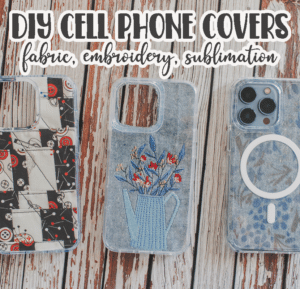 DIY fabric phone case tutorial Learn how to make a DIY fabric phone case with this tutorial. Create a custom phone case with a clear phone case and some fabric. Fun and easy DIY.