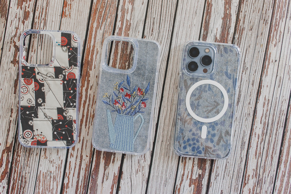 Fabric phone case tutorial