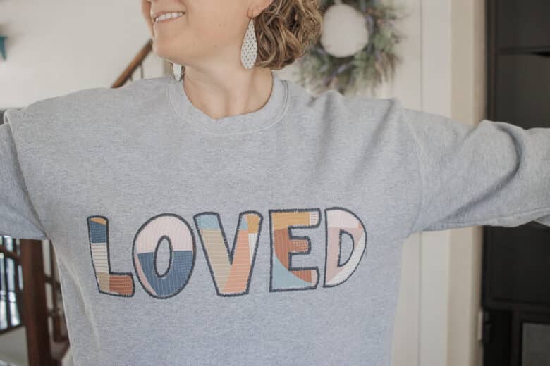how to sew a reverse applique tutorial