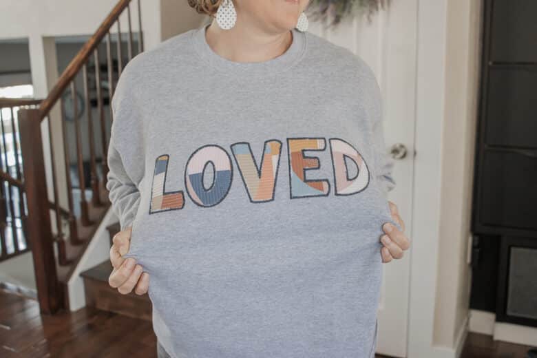 LOVED sweatshirt