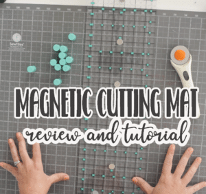 SewTites magnetic cutting mat demonstration sewtites magnetic cutting mat and tutorial