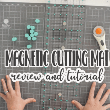 sewtites magnetic cutting mat and tutorial