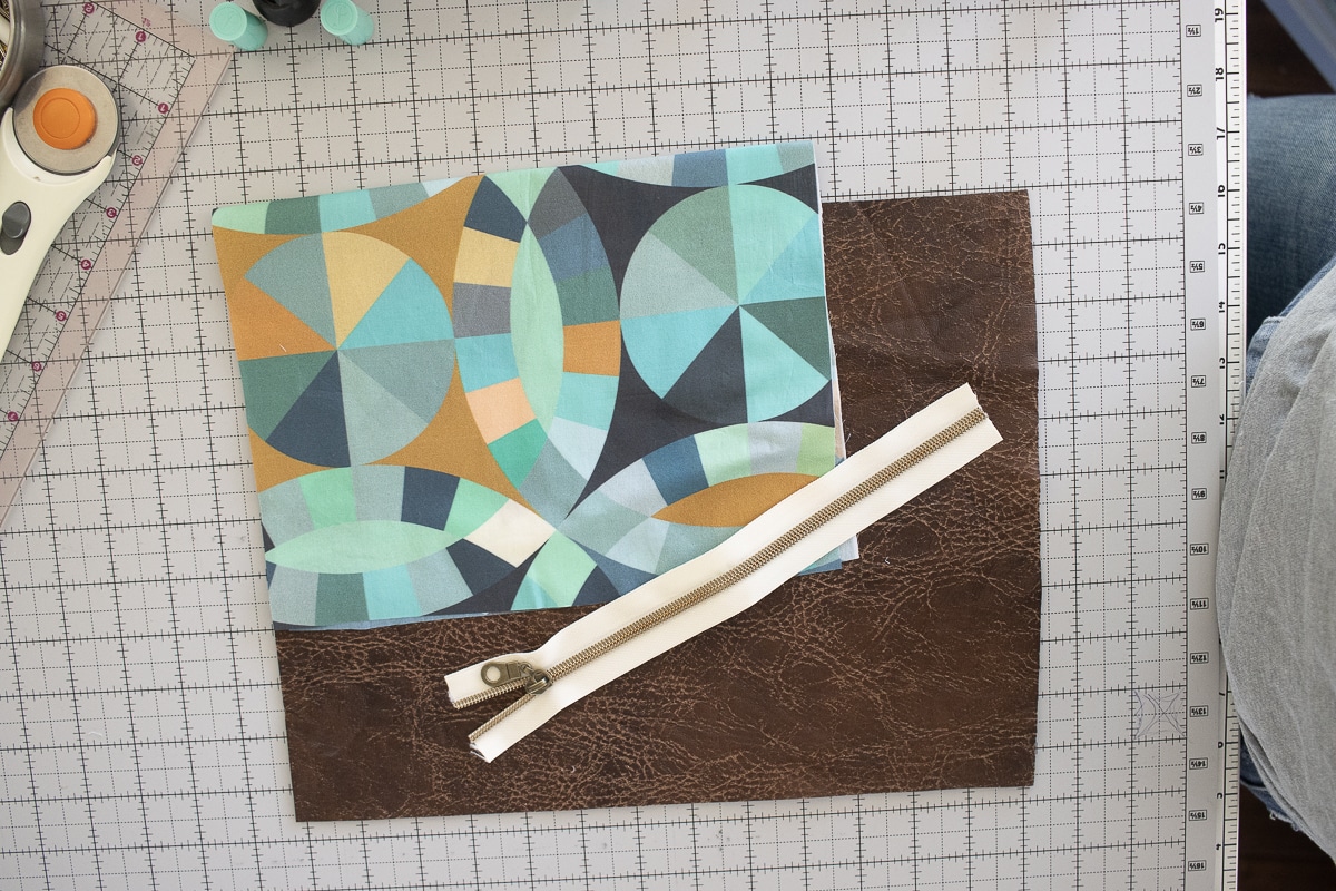 supplies for zipper pocket