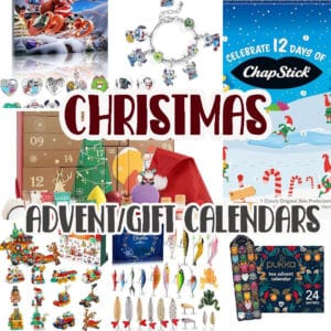 Christmas countdown advent gift calendars for Christmas