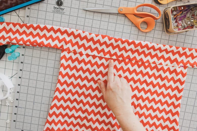 sew closed and top - stitch