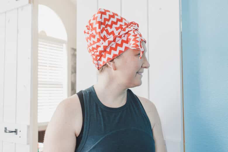 cotton hair wrap for curly hair