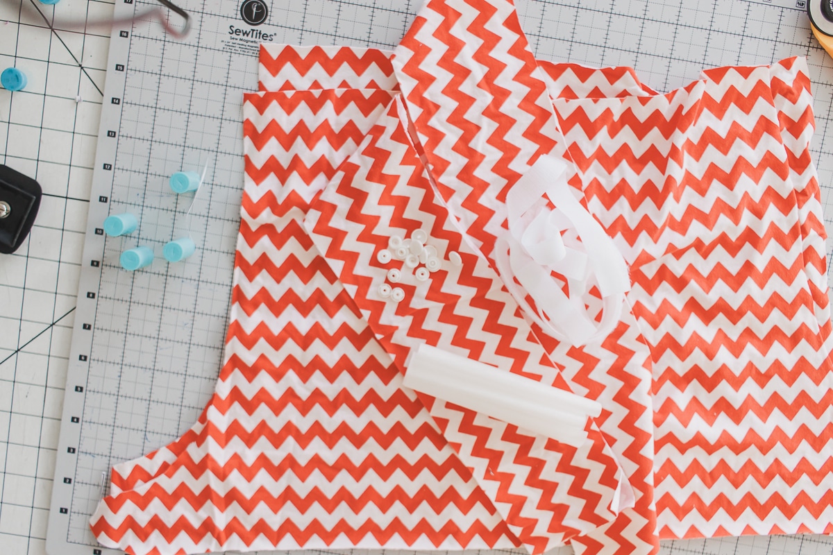 supplies to make a hair towel wrap
